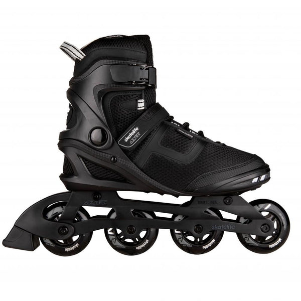 Skatelife Inline Skates Aztec - Black / Silver - Skatewarehouse.co.uk