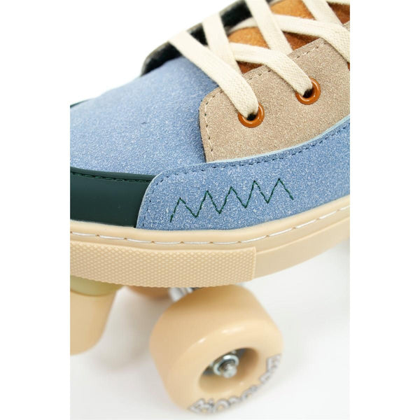 Rio Roller Beats Quad Skates - Blue / Tan