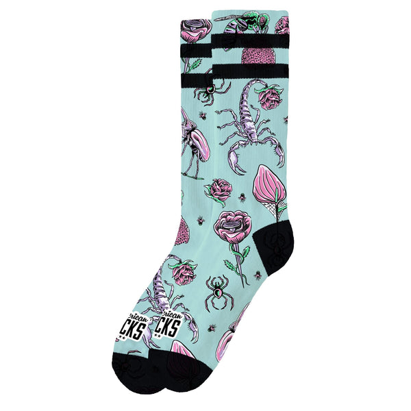 American Socks Venom Garden - Mid High Socks