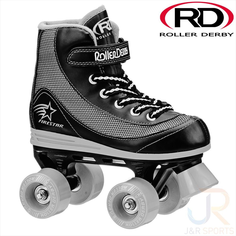 Firestar Quads V2.0 Black/Grey. Quad Skates - Skatewarehouse.co.uk