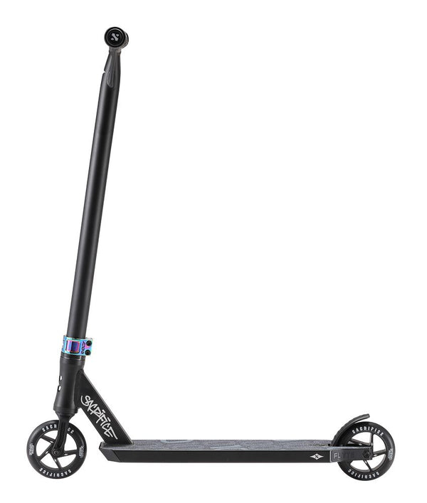 Sacrifice Flyte 100 V2 Black/Neo Complete Scooter - Skatewarehouse.co.uk