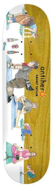 Anti Hero Grant I Farted In Yoga Class - Skateboard Deck - 8.5"
