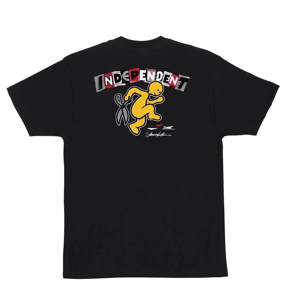 Independent T-Shirt Lance Mountain Ransom - Black - Skatewarehouse.co.uk