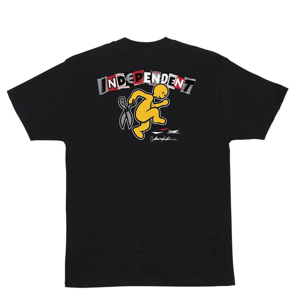 Independent T-Shirt Lance Mountain Ransom - Black - Skatewarehouse.co.uk