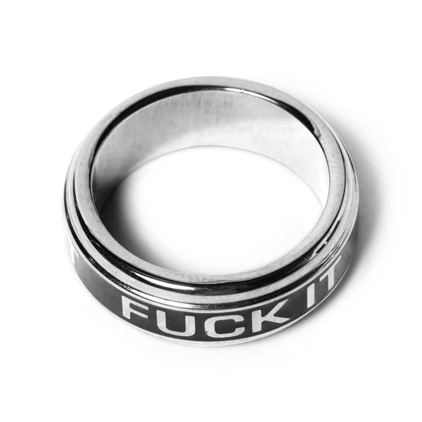 HUF Mono Ring (Silver) Skateboard Deck - 8.0