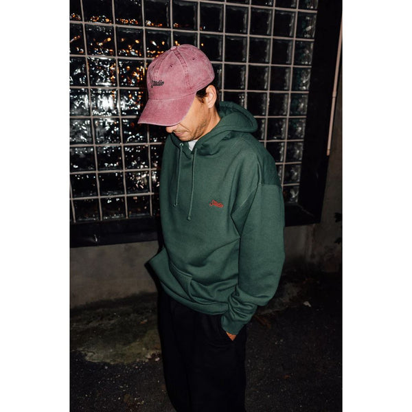 Studio Skateboards Script Hoodie Forest - Skatewarehouse.co.uk