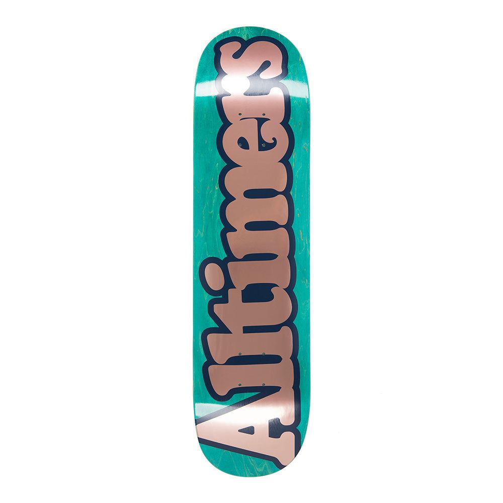Alltimers Skateboard Navy Broadway Skateboard Deck - 8.1" - Skatewarehouse.co.uk