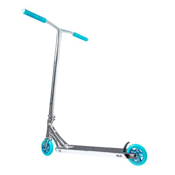 CORE SL3 Complete Stunt Scooter - Chrome / Teal