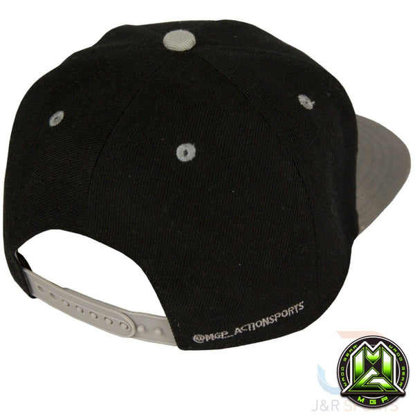 Madd Apparel Harsh Snapbacks - Black / Black / Yellow