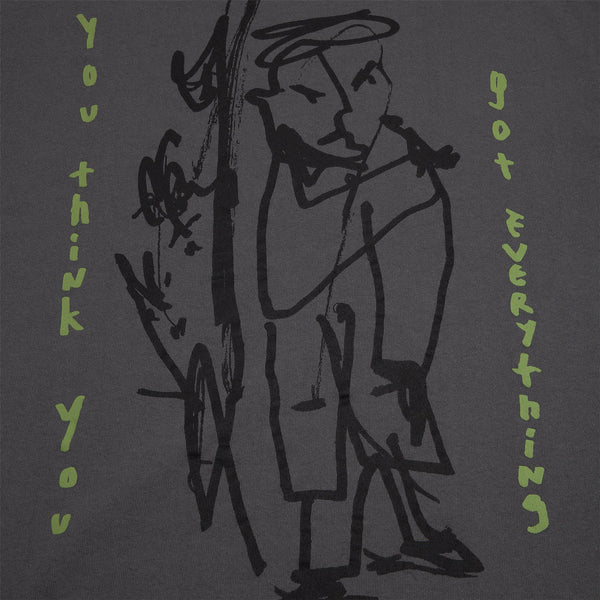 Polar Skate Co Tee | Got Everything (Graphite) - M