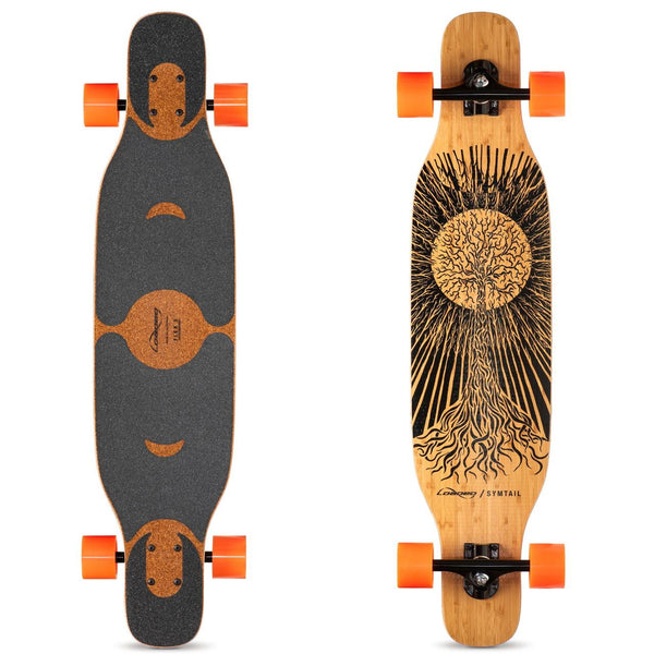 Symtail Complete - Flex 1 - Carving - Beefcake Orange - Skatewarehouse.co.uk