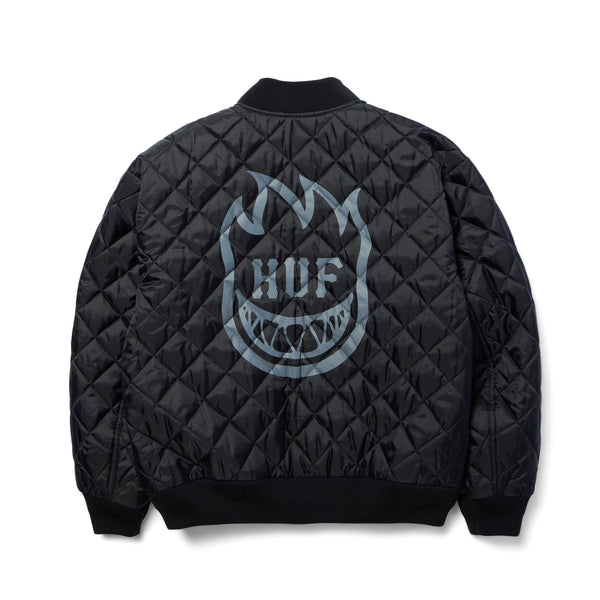 Spitfire Reversible Plaid Jacket (Navy / Black)