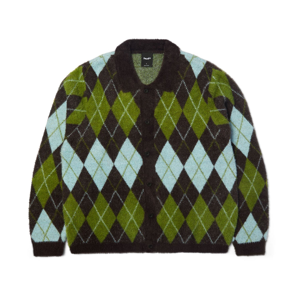 HUF Cooper Mohair Sweater (Dark Brown)