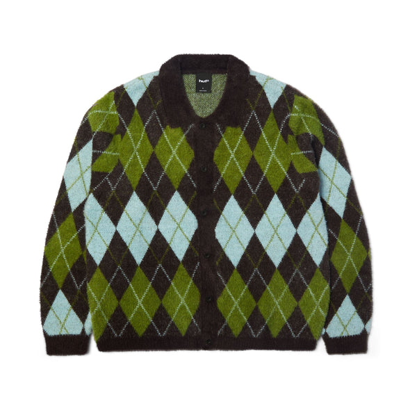HUF Cooper Mohair Sweater (Dark Brown)