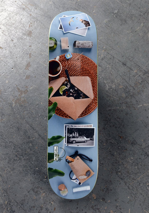 Habitat Dela Place Setting  Skateboard Deck - 8.125
