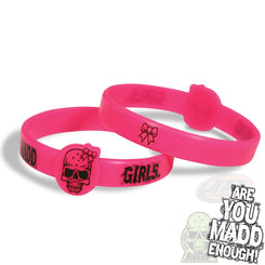 Madd Gear Madd Wrist Band 18.5Cm - Madd Pink - Skatewarehouse.co.uk
