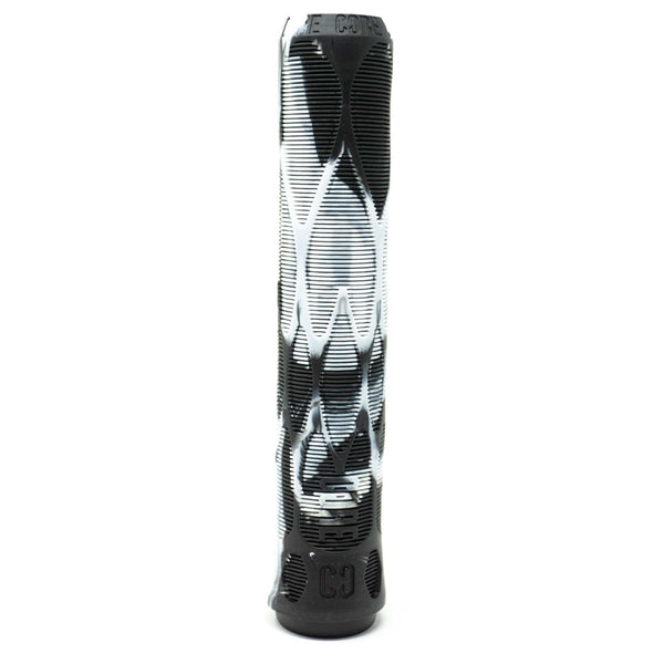 CORE Pro Handlebar Grips, Soft 170mm - Slate (White/Black) - Skatewarehouse.co.uk