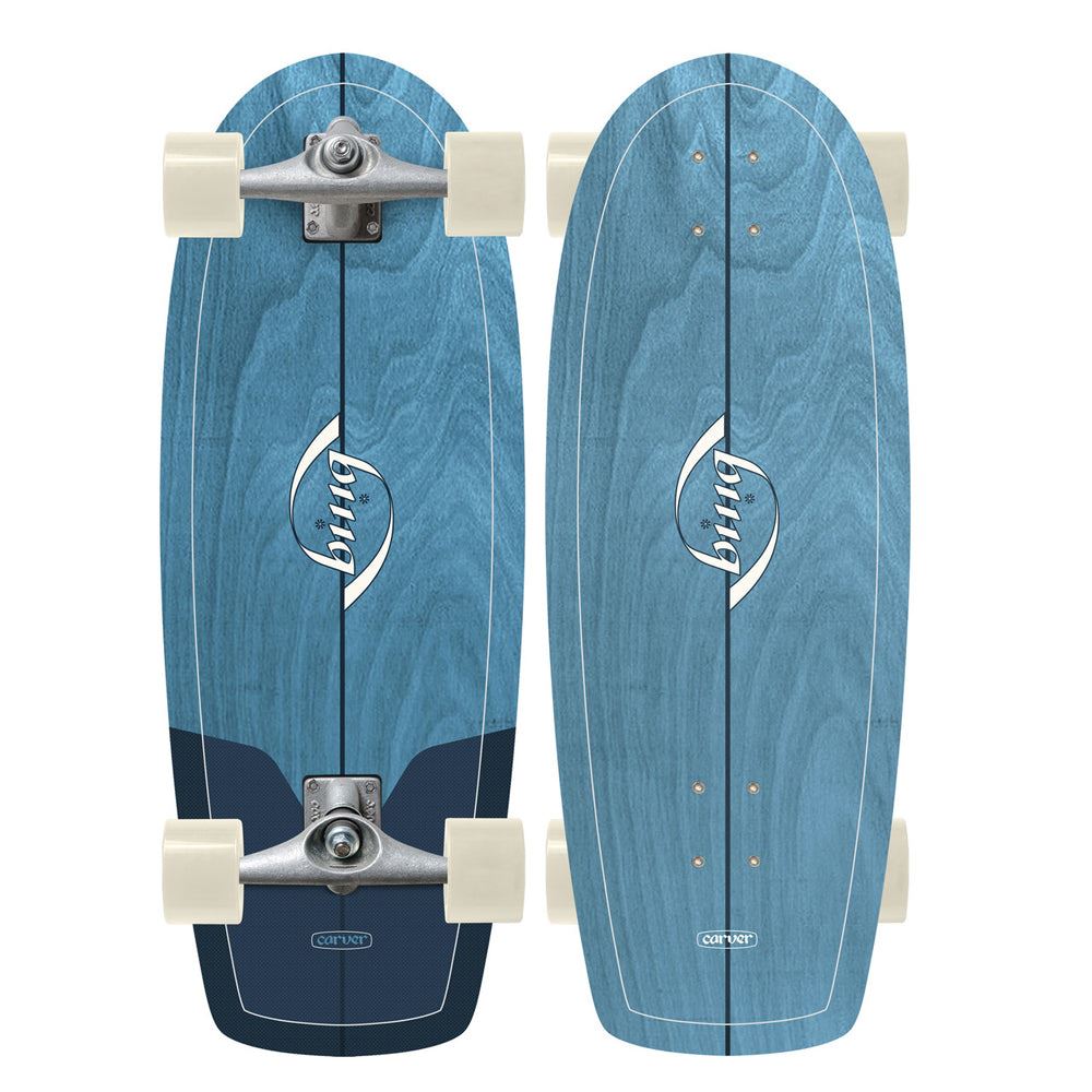 Carver Bing Puck - CX Surfskate Cruiser Skateboard - 10.0" x 27.5" *New* - Skatewarehouse.co.uk