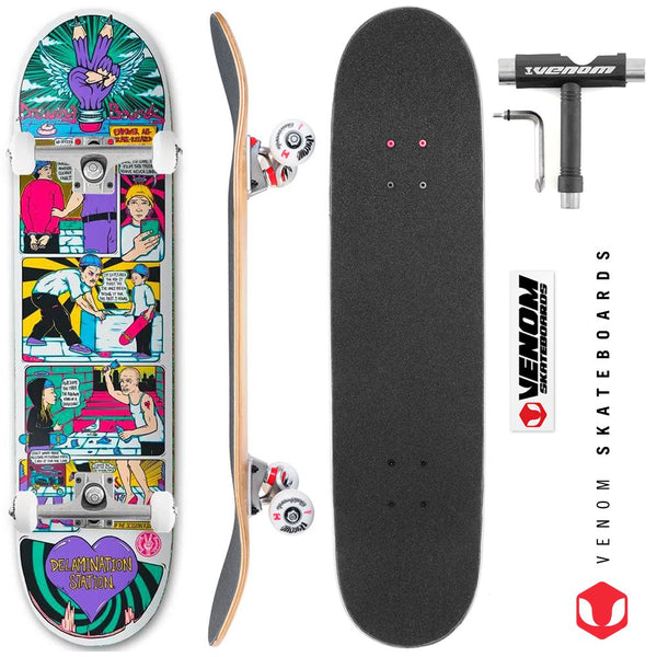 Drawing Boards New Angel Custom Complete Skateboard - 8.0