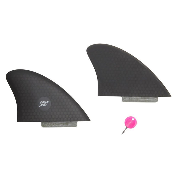 Catch Surf - Ultra Hi-Perf Twin Fin Kit - Black