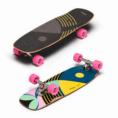 Loaded Boards Ballona Willy - All Around - Fat Free Pink Longboard Complete