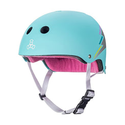 Triple Eight Helmet Certified Sweatsaver - Teal / Hologram