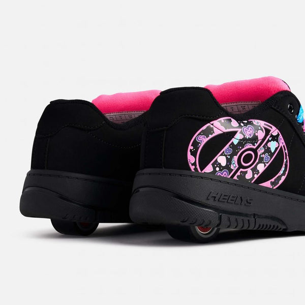 Heelys Kolect Prints - Black / N.Pink / Multi - Skatewarehouse.co.uk