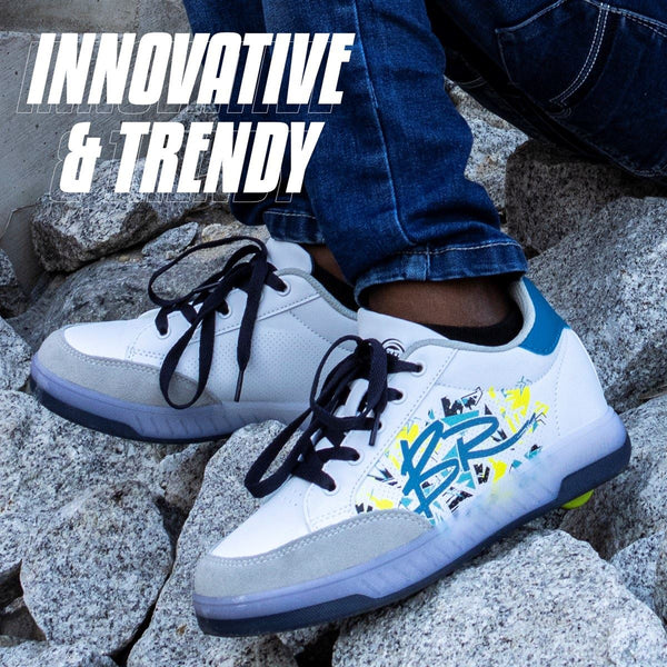 Breezy Rollers Blast - White / Multicoloured - Skatewarehouse.co.uk