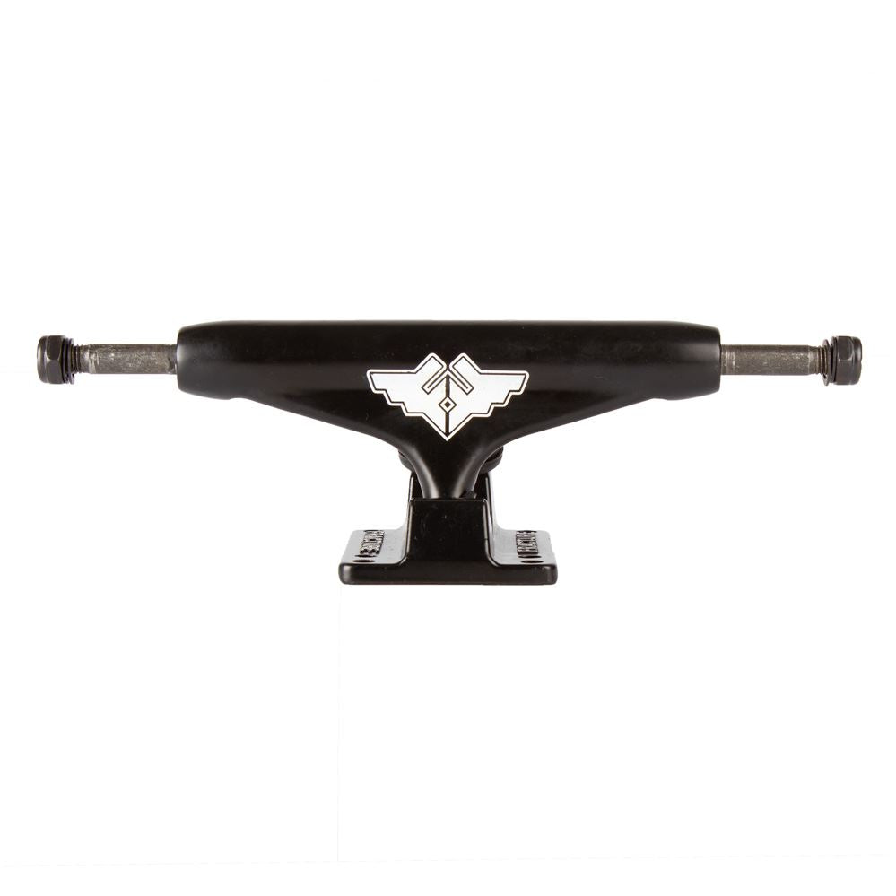 Fracture Wings V2 - Black Skateboard Trucks - 5.0" (Pair)