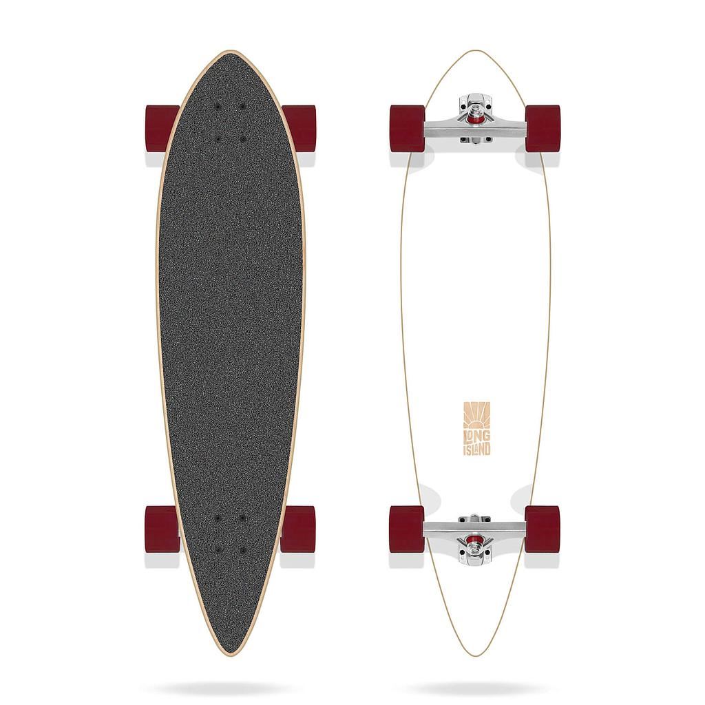 Long Island Lead 37"x9" Pintail Long Island Complete Longboard - 37.0" - Skatewarehouse.co.uk