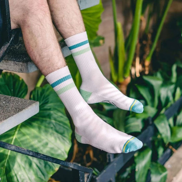 Merge4 Repreve Subtle Sea Classic Crew Socks - Skatewarehouse.co.uk