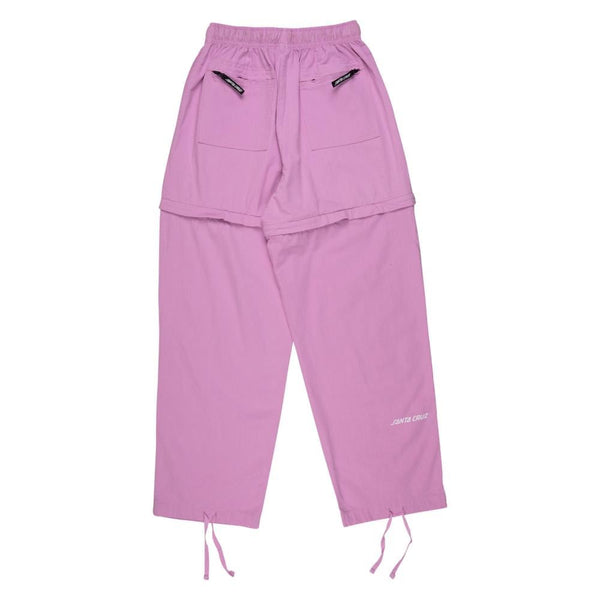 Santa Cruz Womens Pant Strip 2 in 1 Pant - Orchid - Skatewarehouse.co.uk