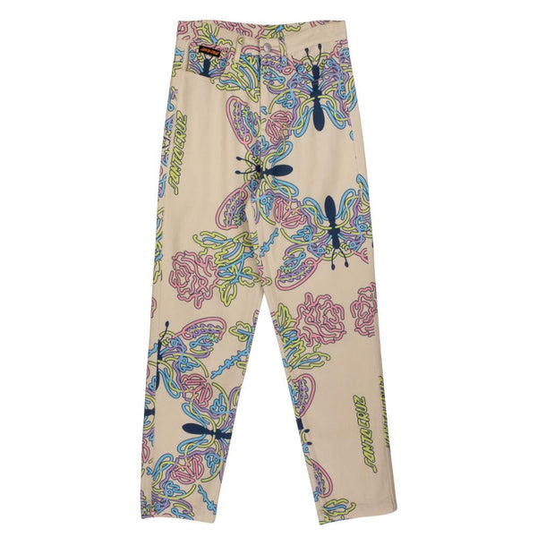 Santa Cruz Womens Pant Classic Dad Jeans - Tubular Garden - Skatewarehouse.co.uk