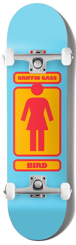 Girl Til W44D1 Griffin Gass x Venom Custom Complete Skateboard - 8.5" - Skatewarehouse.co.uk