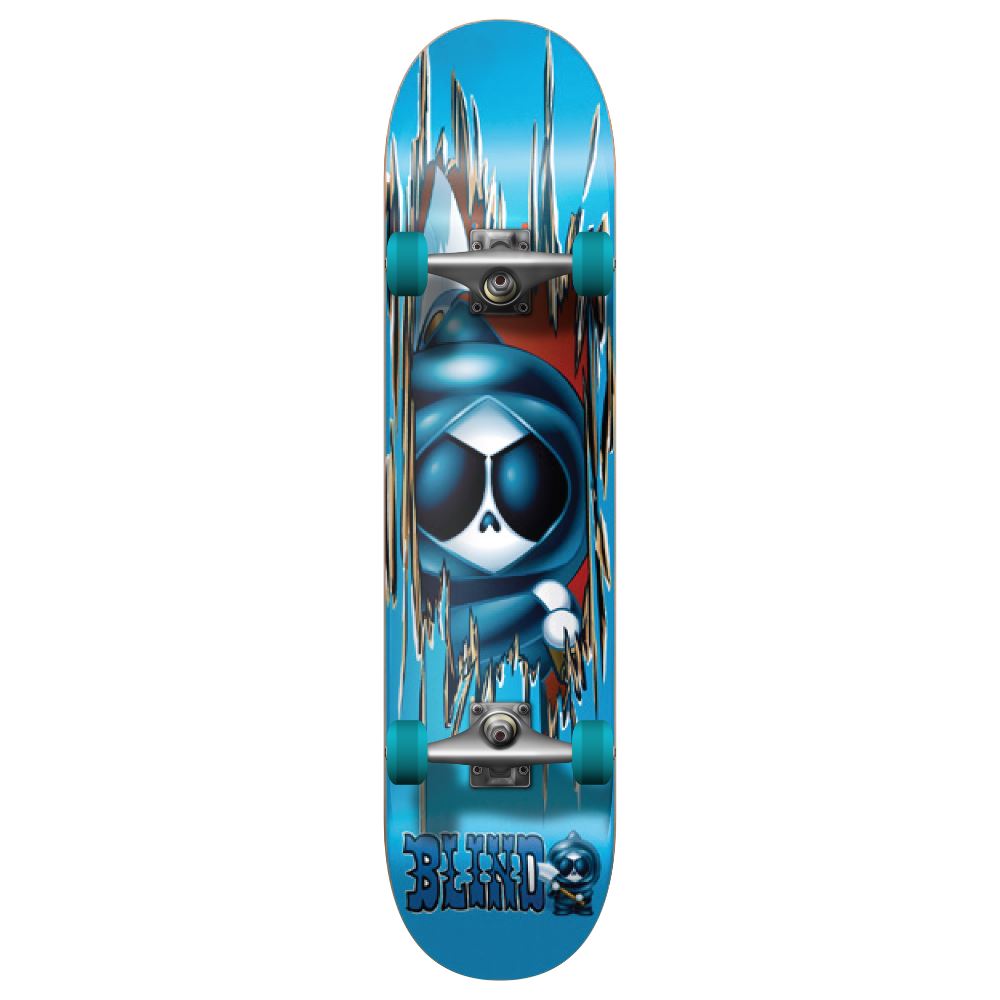 Blind Classic KNNY Axe Blue Complete Skateboard - 8.0"