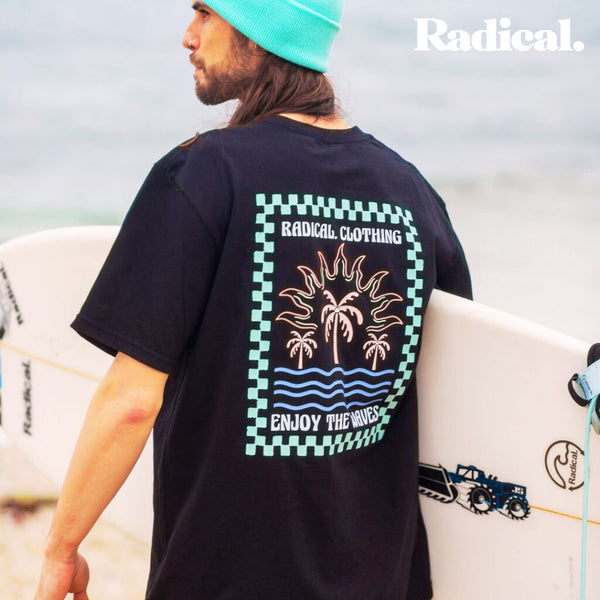 Radical. ETW T-shirt, Unisex - Black - Skatewarehouse.co.uk