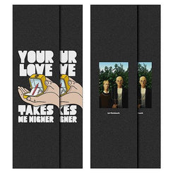 All Over 9"x33" Jart (4 Pack) Skateboard Grip Tape