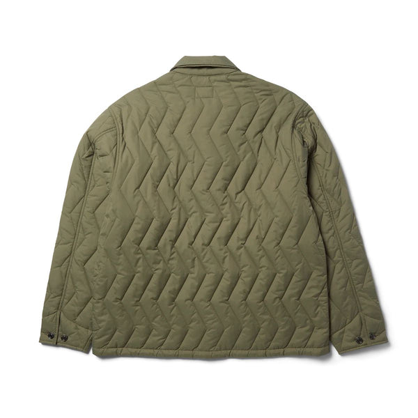 HUF Zig Zag Quilted Chore Jacket (Sage) - M
