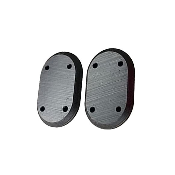 Lil Jawns 'Polarizer' Risers Blue Skateboard Hardware