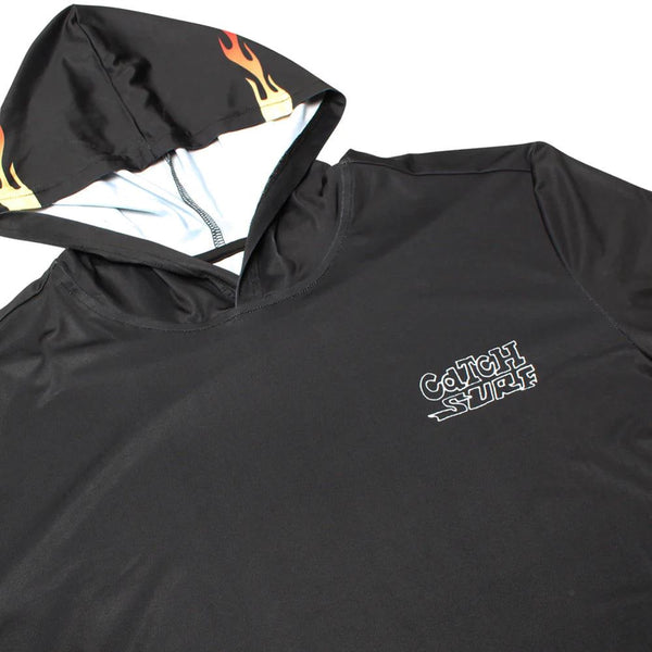 Catch Surf - Koston x Gonz Hooded L / S Shirt - Black Eric Koston x Mark Gonz