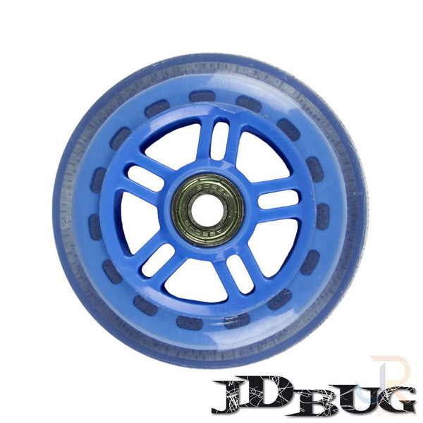 JD Original Street 100mm (2) w. Bearings - Sky Blue Scooter Wheels