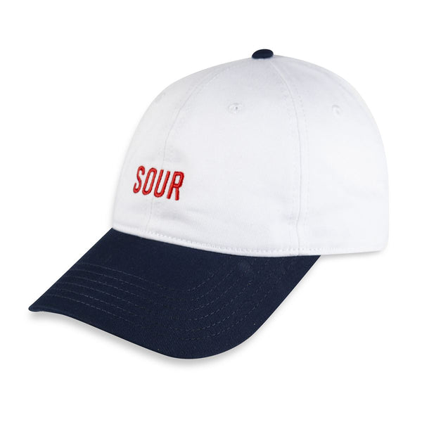 Sour Solution Army Dad Cap White