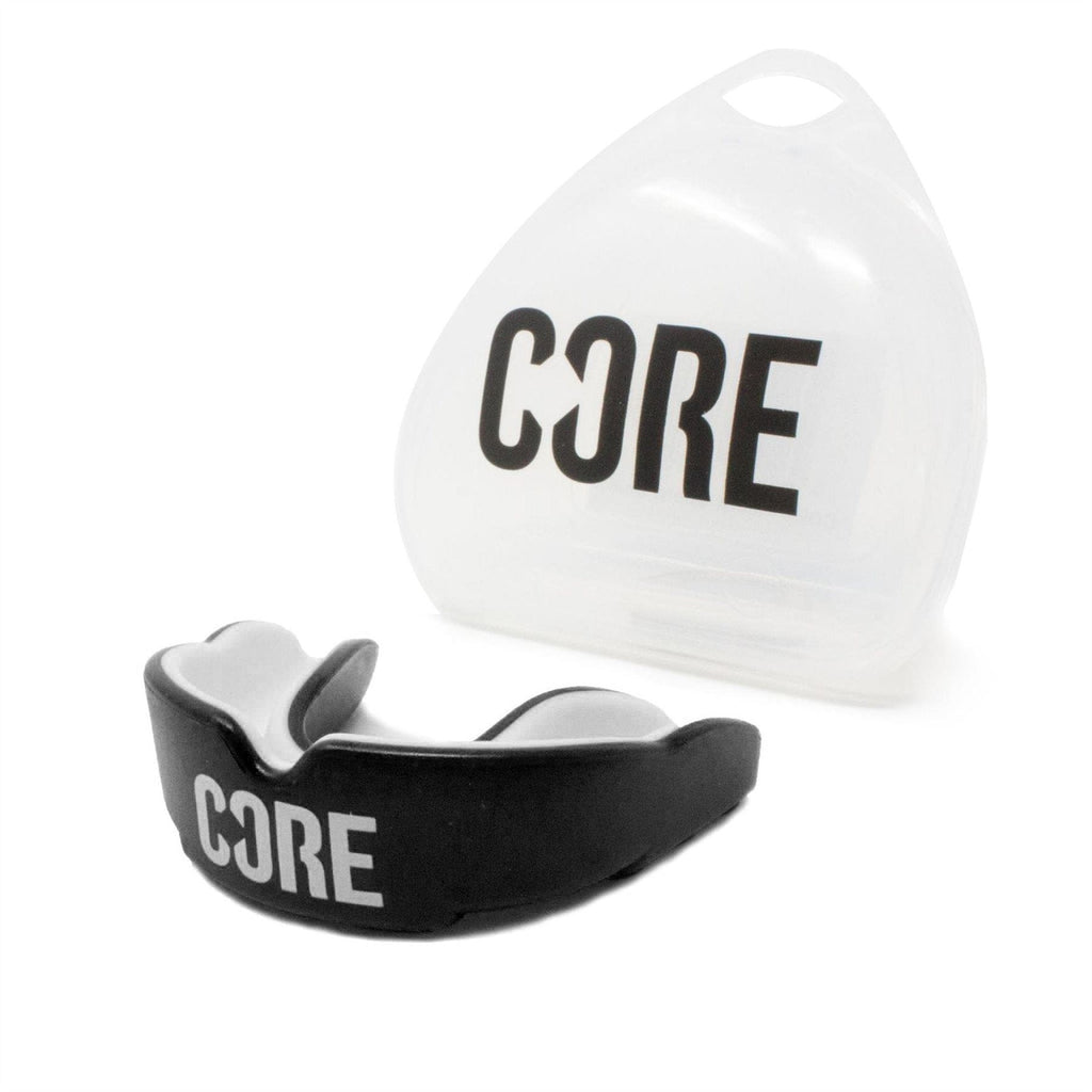 CORE Protection Mouth Guard / Gum Shield - Black - Skatewarehouse.co.uk