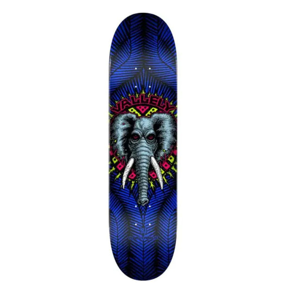 Powell Vallely Elephant • Royal Blue • Shape • X (Birch) Skateboard Deck - 8.25