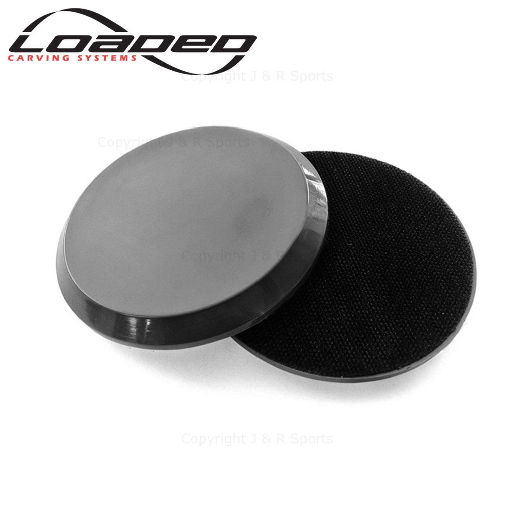 Loaded Technical Sliding Black Palm Pucks (Pair) Protective Gear