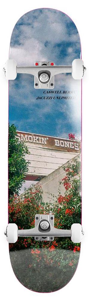 Jacuzzi Unlimited Caswell Berry Smokin' Bones Ex7 Multi x Venom Custom Complete Skateboard - 8.5