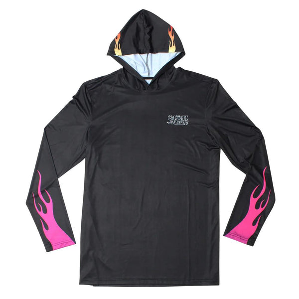 Catch Surf - Koston x Gonz Hooded L / S Shirt - Black Eric Koston x Mark Gonz