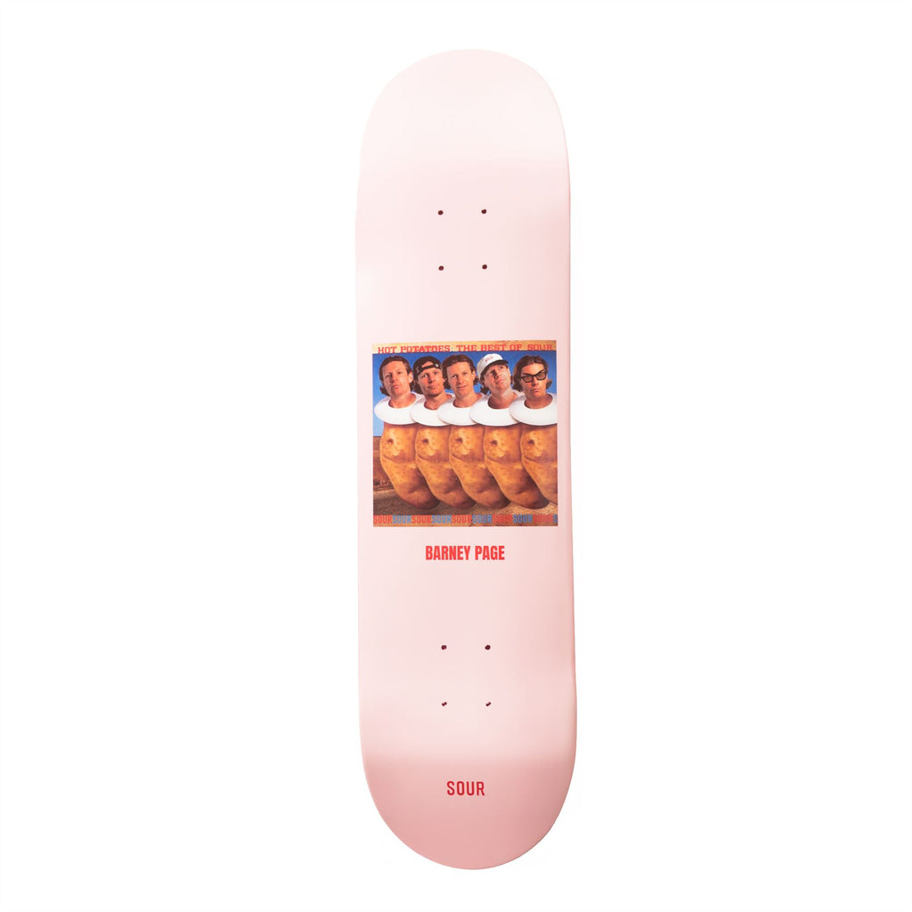 Sour Barney Page 'Hot Potatoes' Skateboard Deck - 8.25"