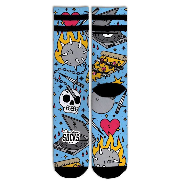 American Socks Blast - Mid High Socks