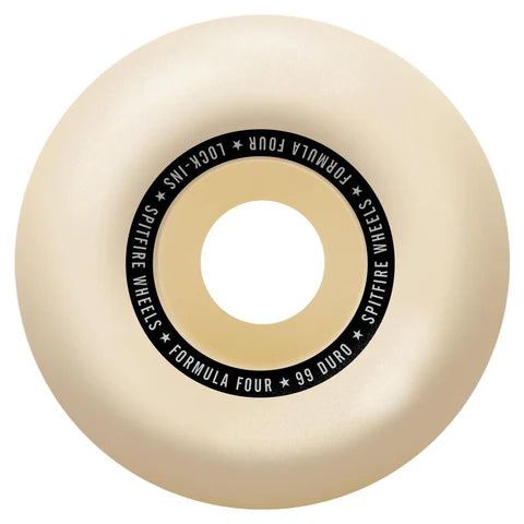 Spitfire F4 99Du Lock-In  (Natural/Blue) Skateboard Wheels